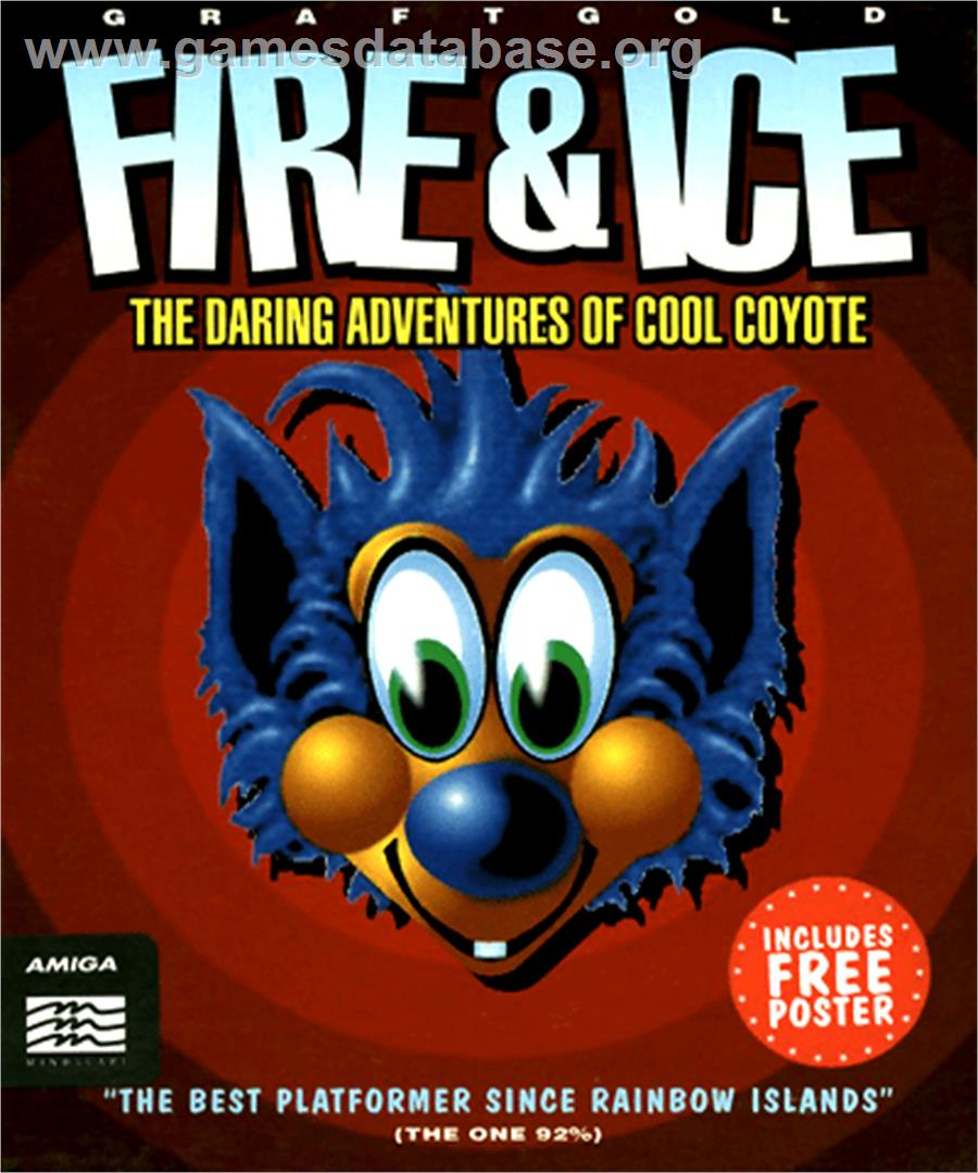 Fire and Ice - Commodore Amiga - Artwork - Box