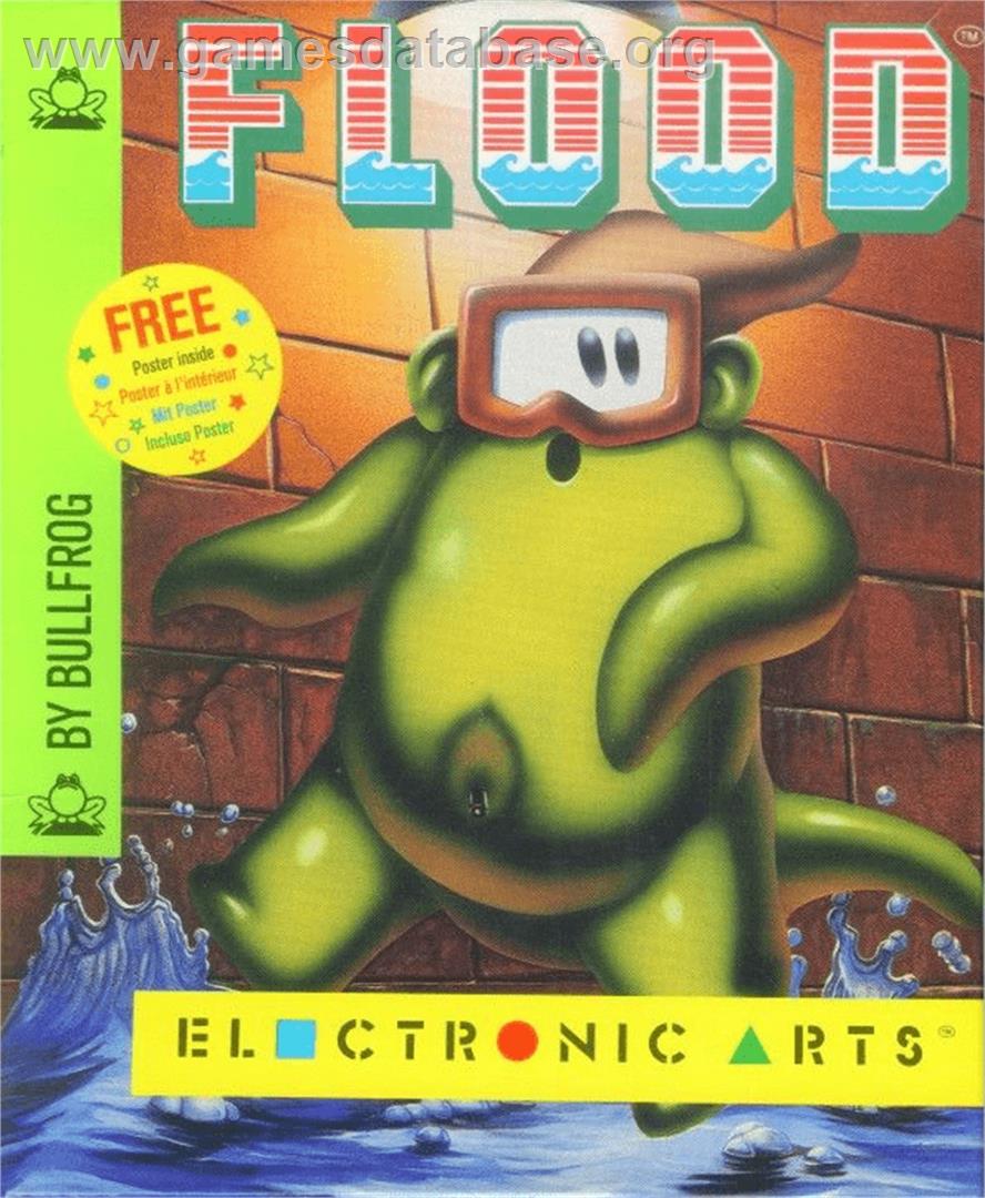 Flood - Commodore Amiga - Artwork - Box