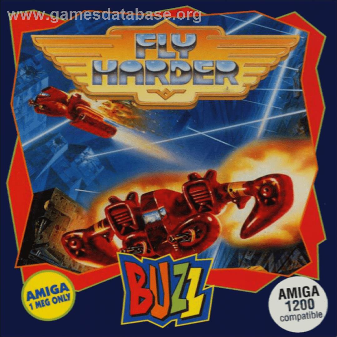 Fly Harder - Commodore Amiga - Artwork - Box