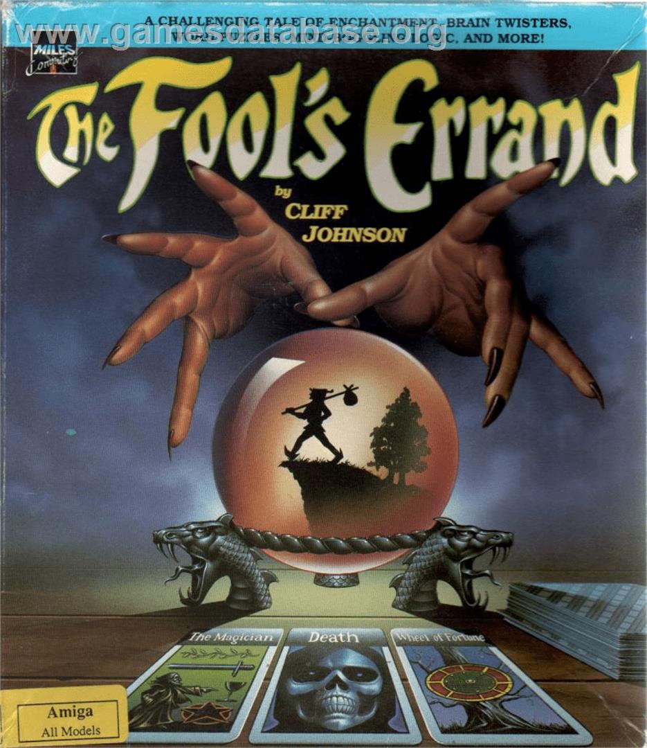 Fool's Errand - Commodore Amiga - Artwork - Box
