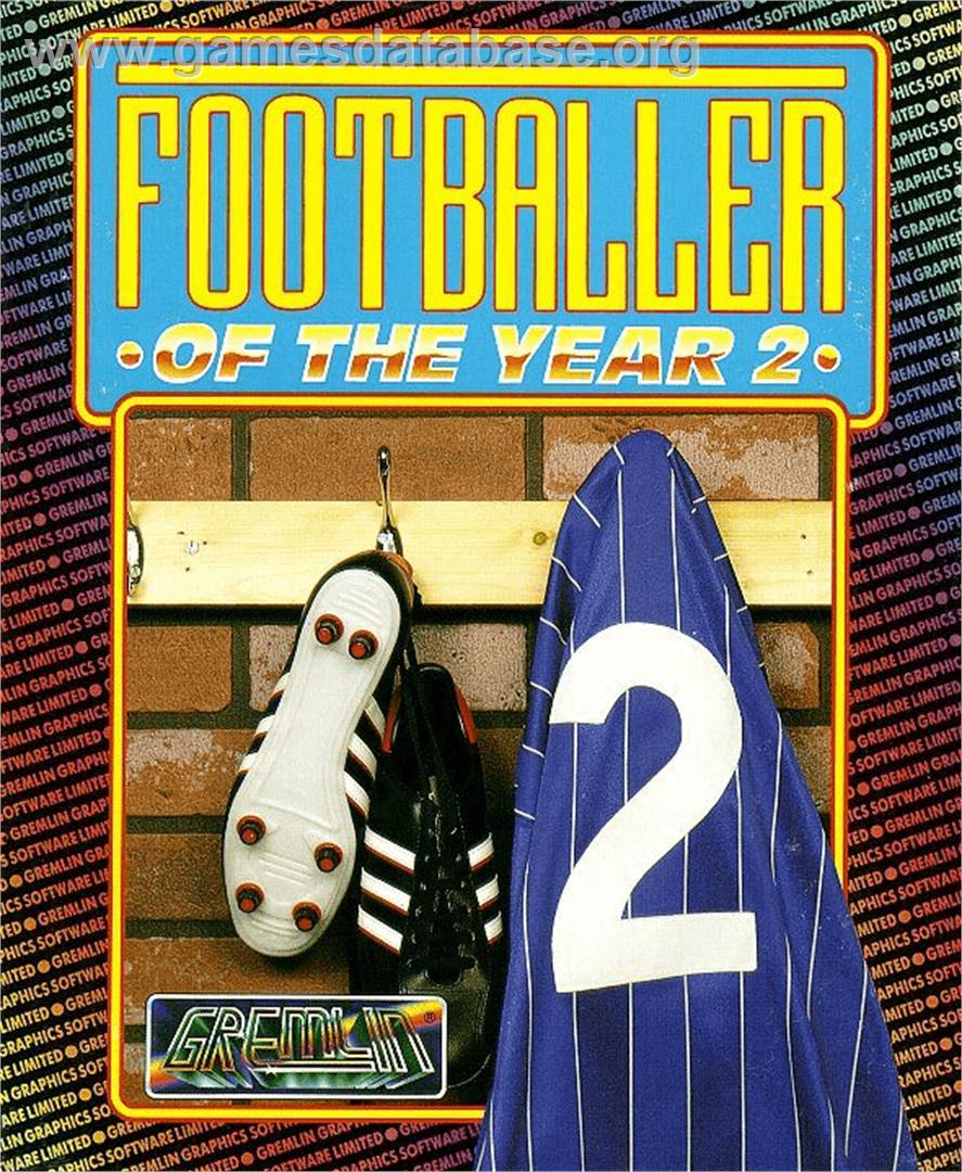Footballer of the Year 2 - Commodore Amiga - Artwork - Box
