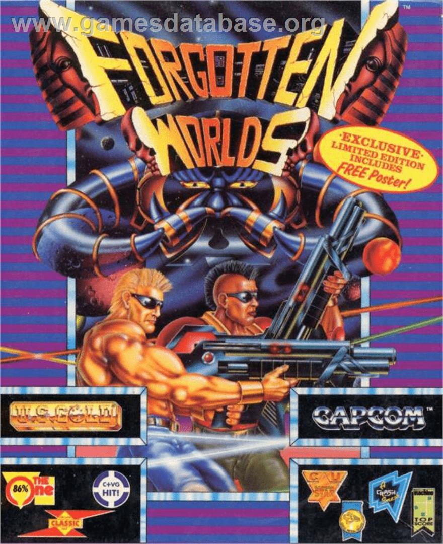 Forgotten Worlds - Commodore Amiga - Artwork - Box