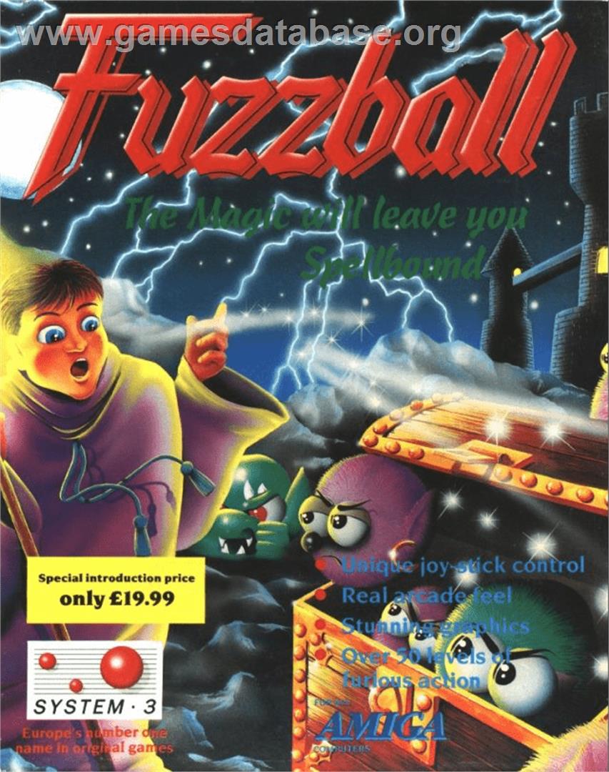 Fuzzball - Commodore Amiga - Artwork - Box