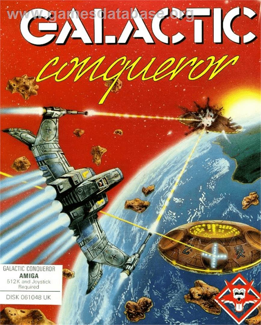 Galactic Conqueror - Commodore Amiga - Artwork - Box