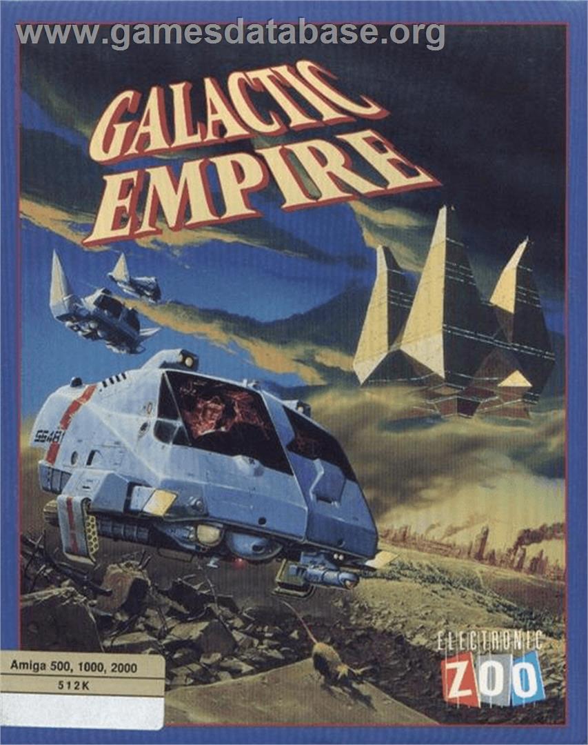 Galactic Empire - Commodore Amiga - Artwork - Box