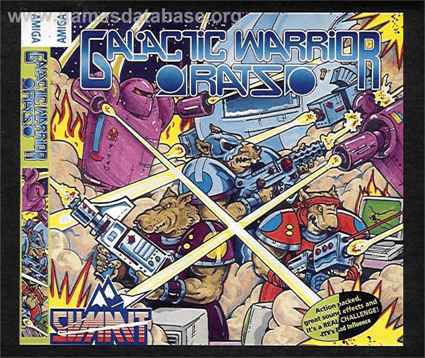 Galactic Warrior Rats - Commodore Amiga - Artwork - Box