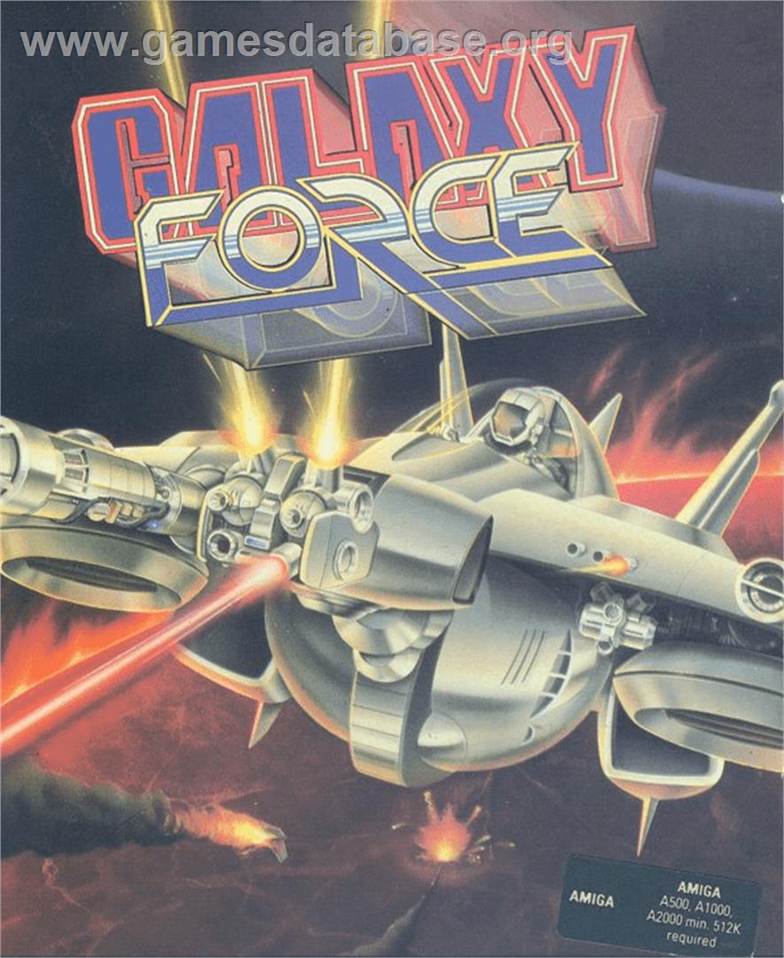 Galaxy Force 2 - Commodore Amiga - Artwork - Box