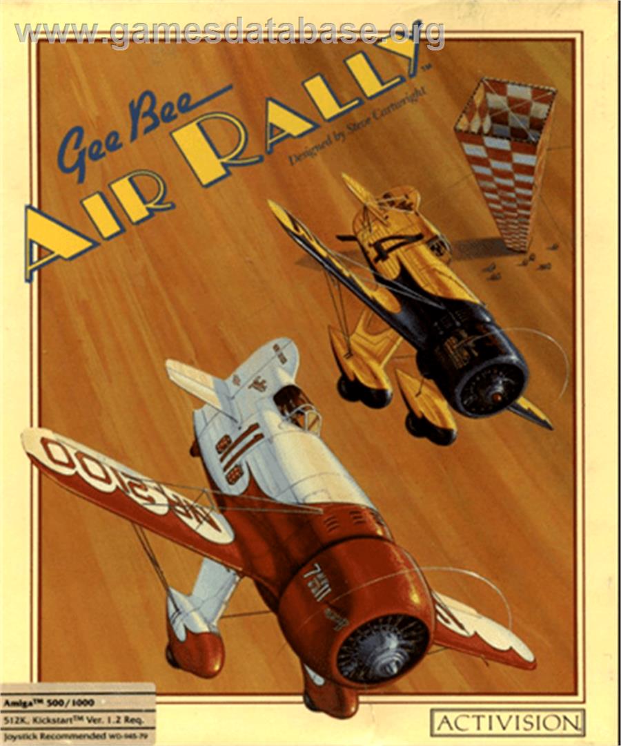 Gee Bee Air Rally - Commodore Amiga - Artwork - Box