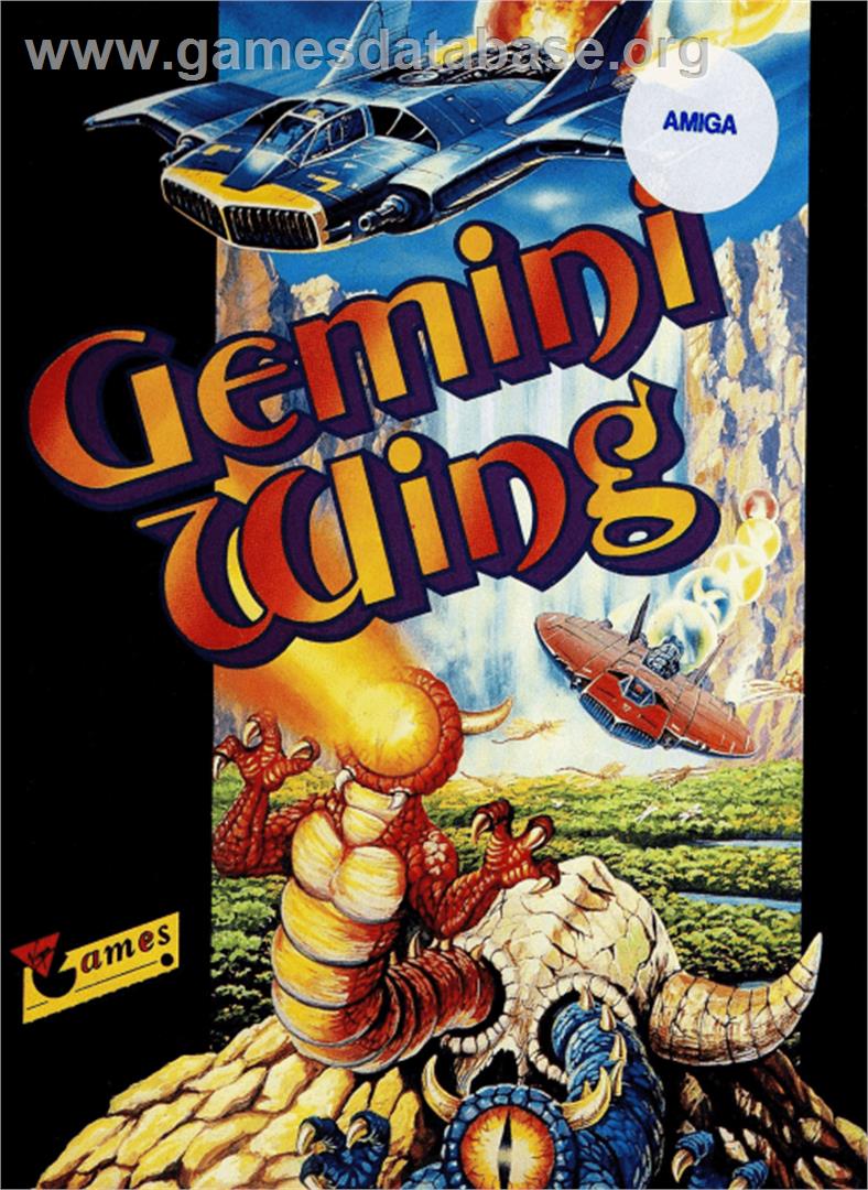 Gemini Wing - Commodore Amiga - Artwork - Box