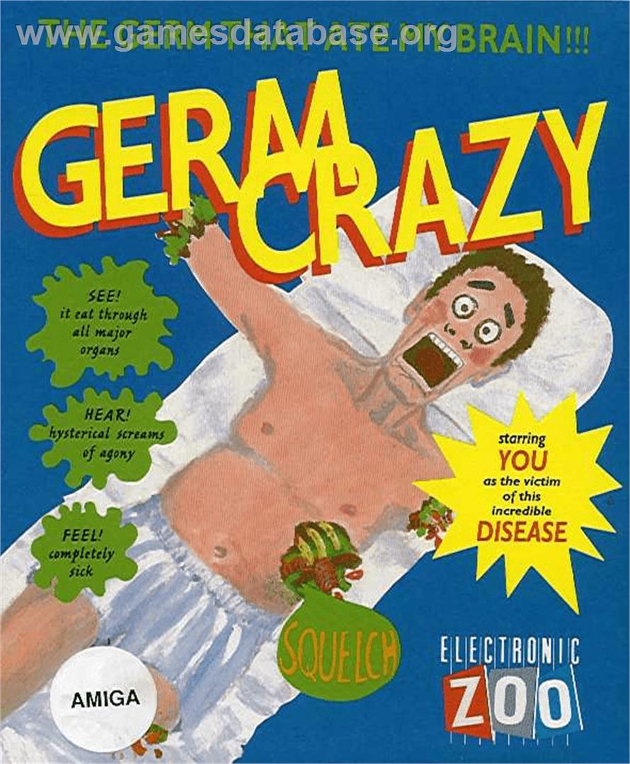 Germ Crazy - Commodore Amiga - Artwork - Box