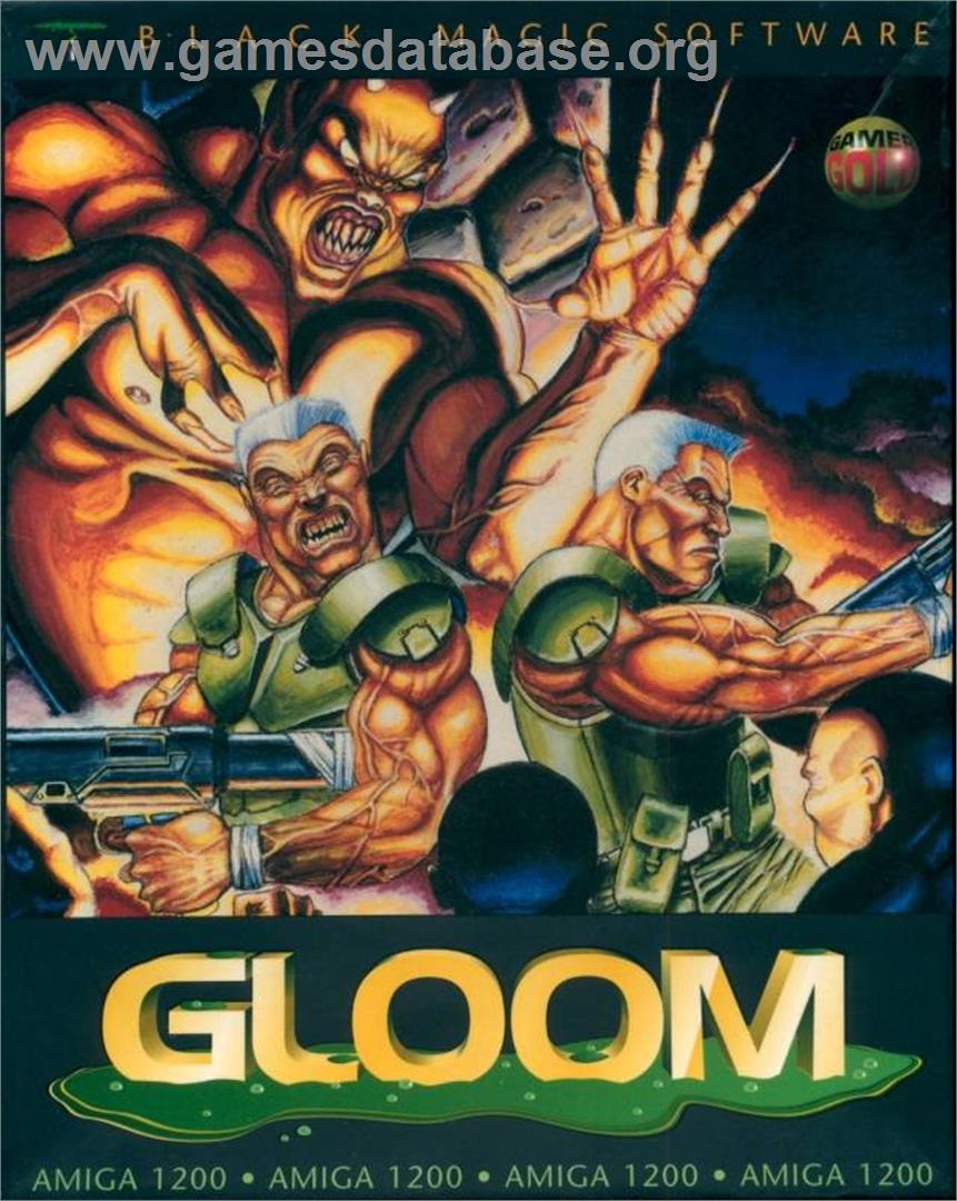 Gloom - Commodore Amiga - Artwork - Box