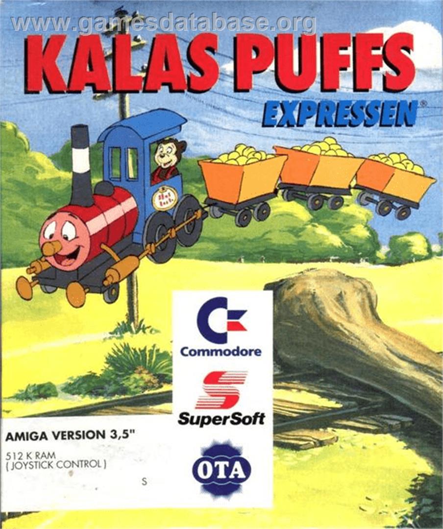 Guldkorn Expressen - Commodore Amiga - Artwork - Box