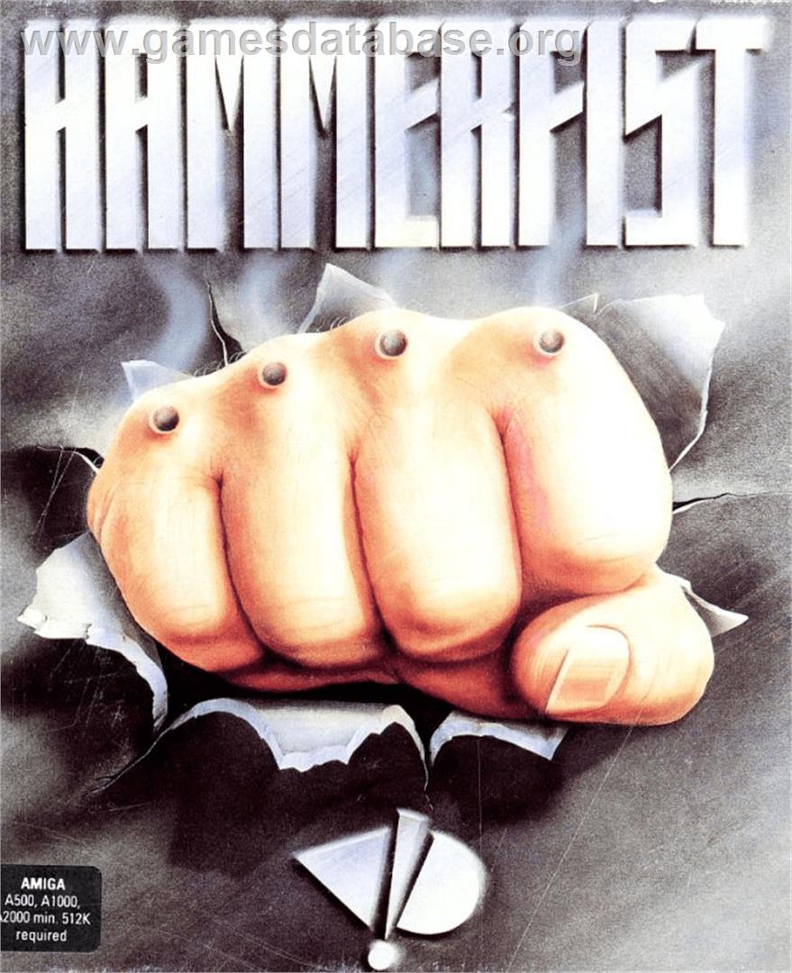 Hammerfist - Commodore Amiga - Artwork - Box