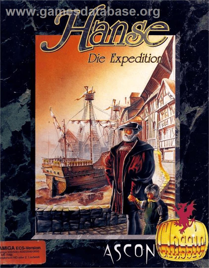Hanse: Die Expedition - Commodore Amiga - Artwork - Box