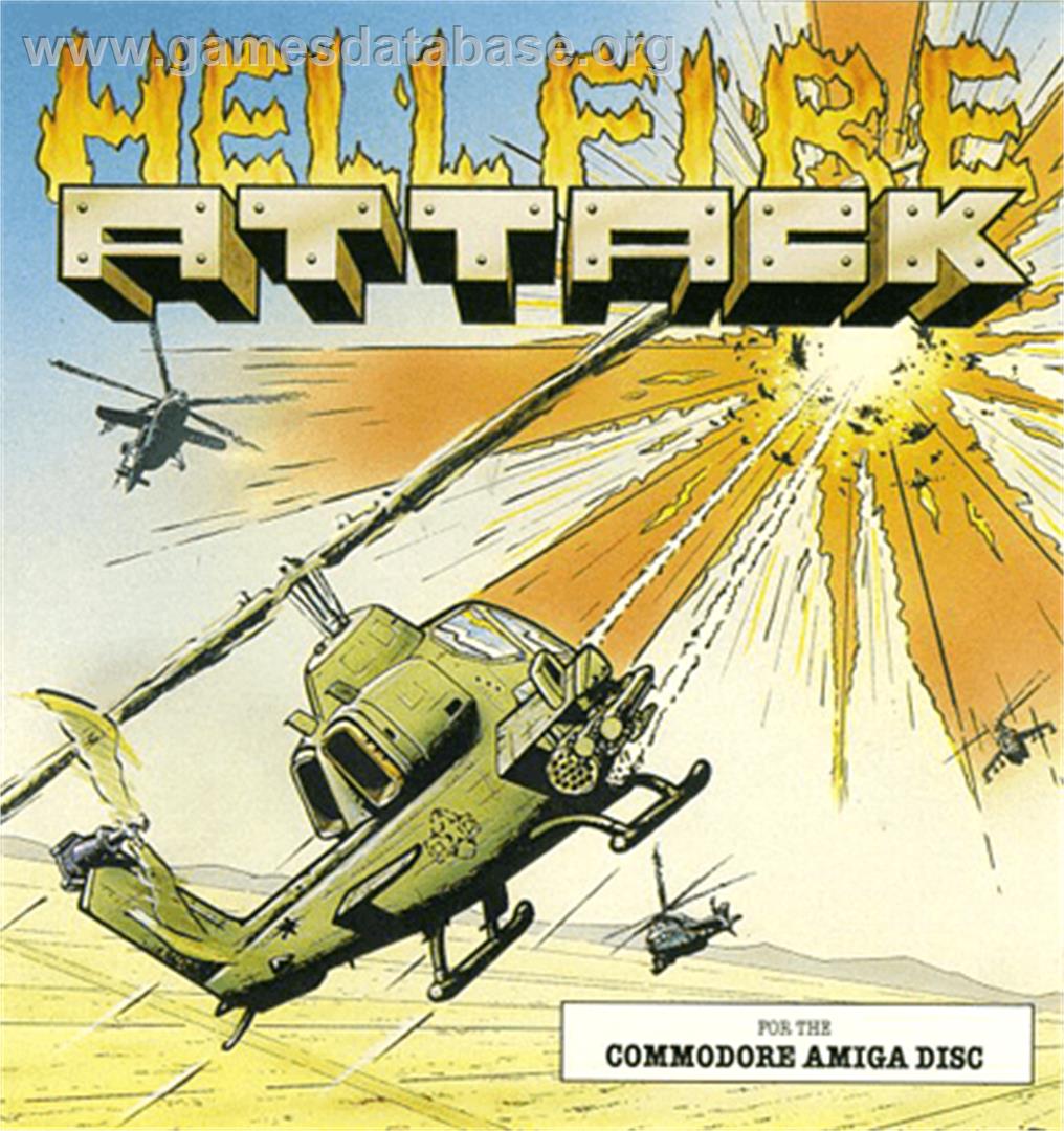 Hellfire Attack - Commodore Amiga - Artwork - Box