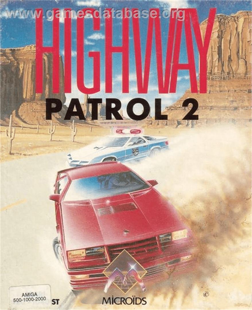 Highway Patrol 2 - Commodore Amiga - Artwork - Box