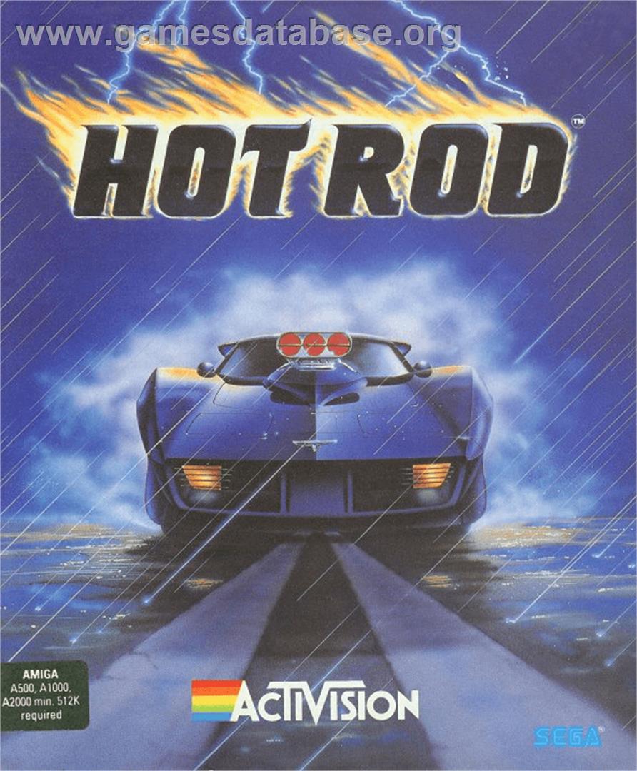Hot Rod - Commodore Amiga - Artwork - Box