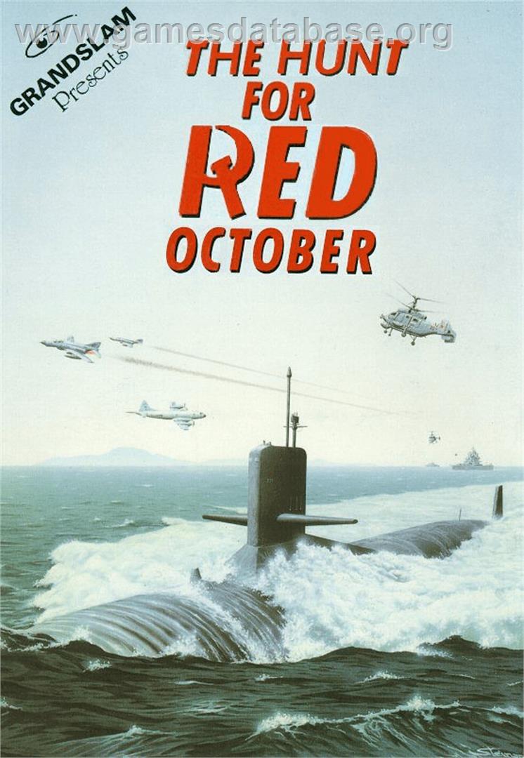 Hunt for Red October - Commodore Amiga - Artwork - Box