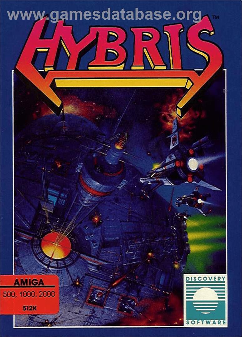 Hybris - Commodore Amiga - Artwork - Box
