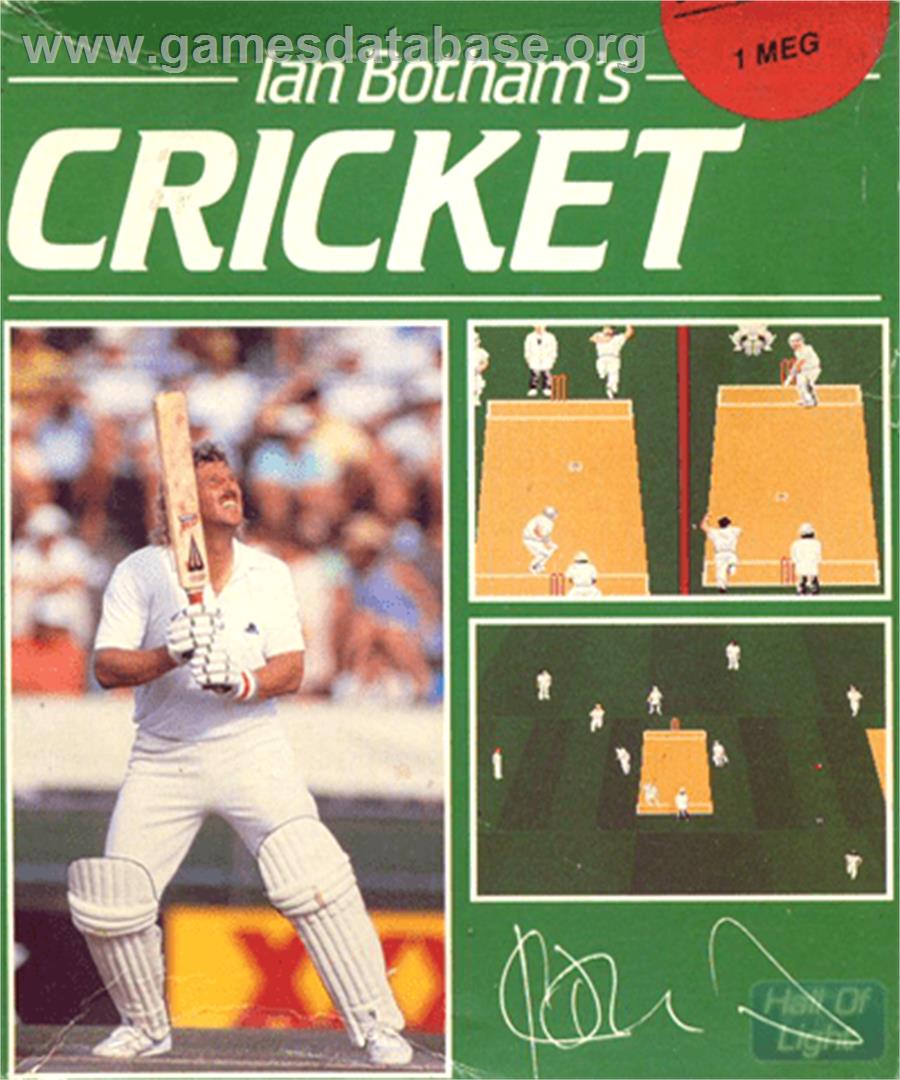 Ian Botham's Cricket - Commodore Amiga - Artwork - Box