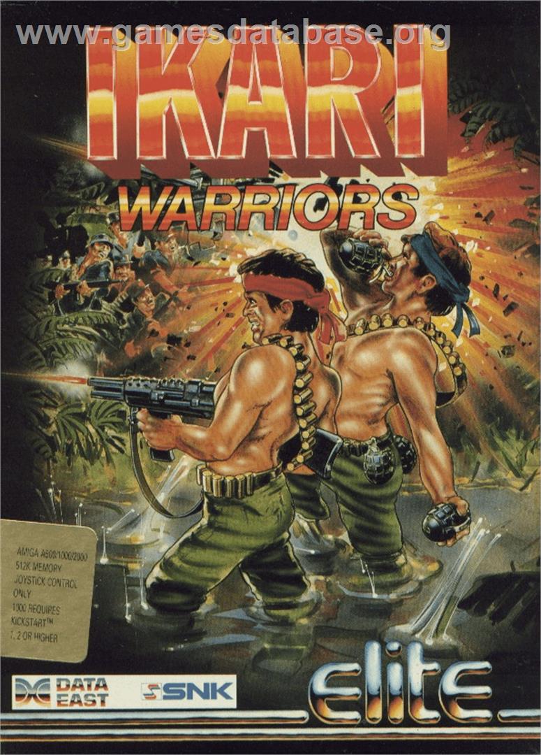 Ikari Warriors - Commodore Amiga - Artwork - Box
