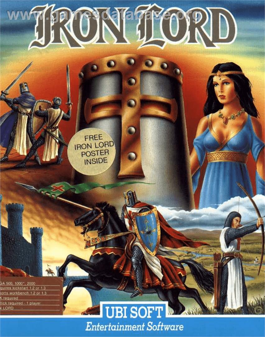 Iron Lord - Commodore Amiga - Artwork - Box