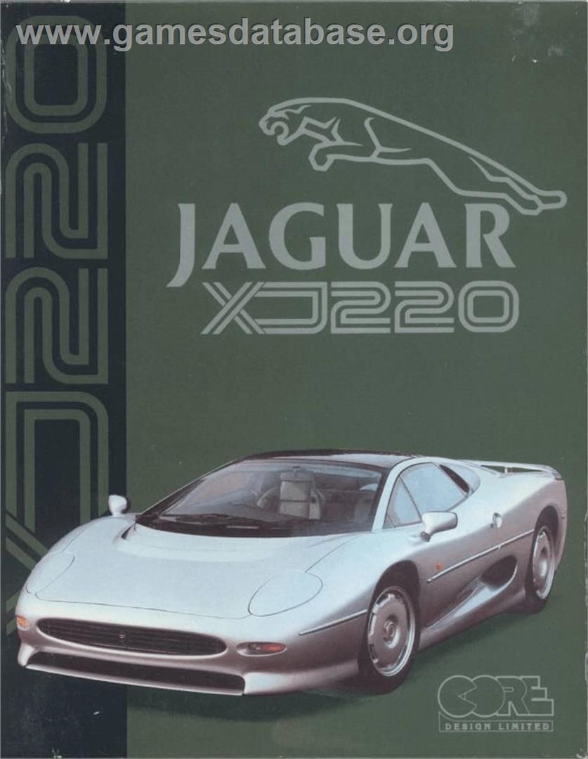 Jaguar XJ220 - Commodore Amiga - Artwork - Box