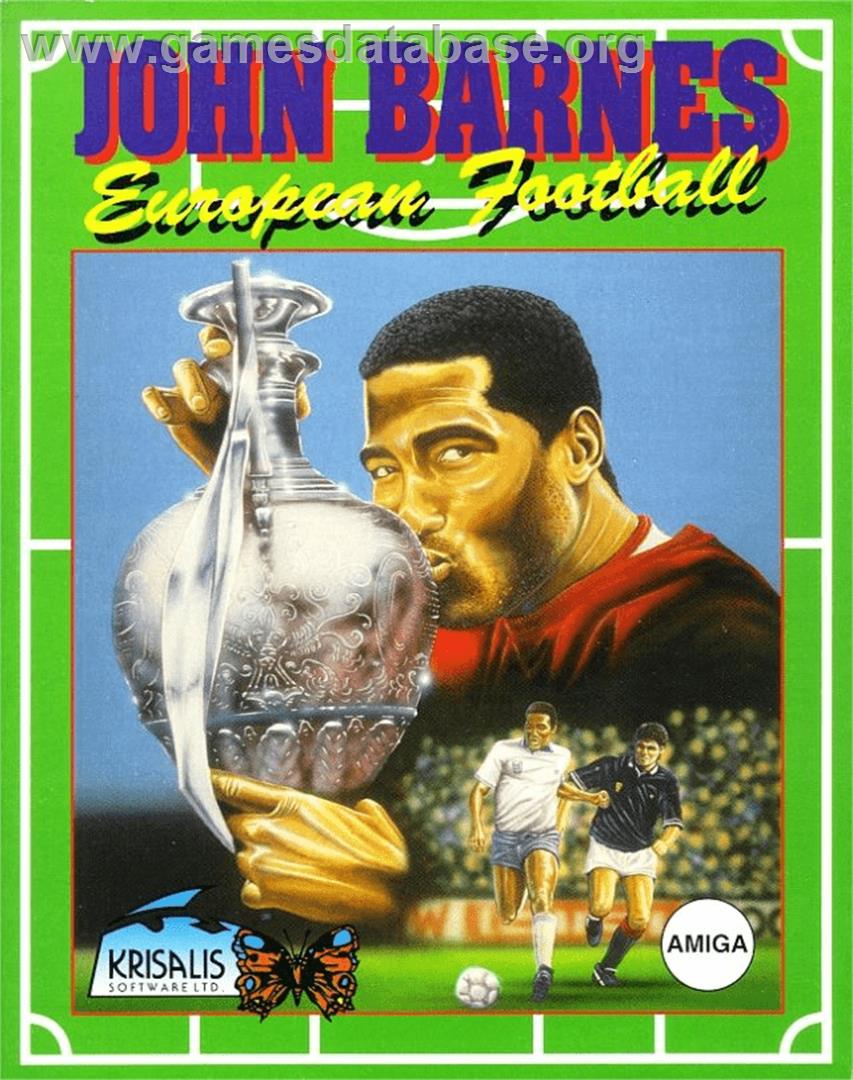 John Barnes' European Football - Commodore Amiga - Artwork - Box