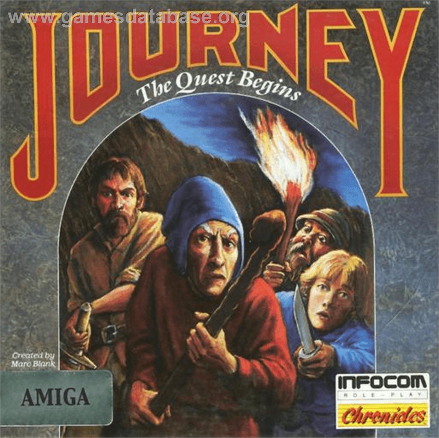 Journey: The Quest Begins - Commodore Amiga - Artwork - Box