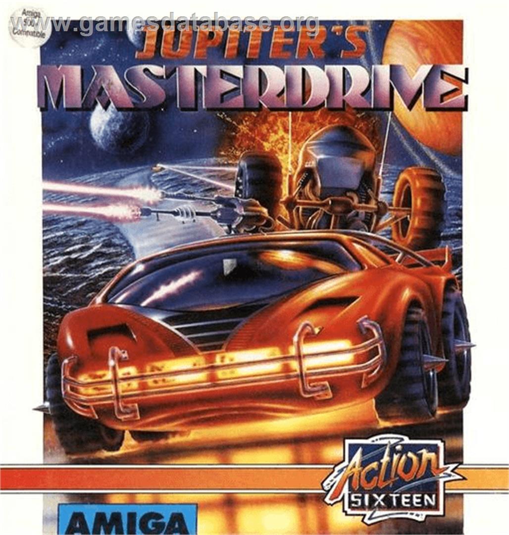 Jupiter's Masterdrive - Commodore Amiga - Artwork - Box