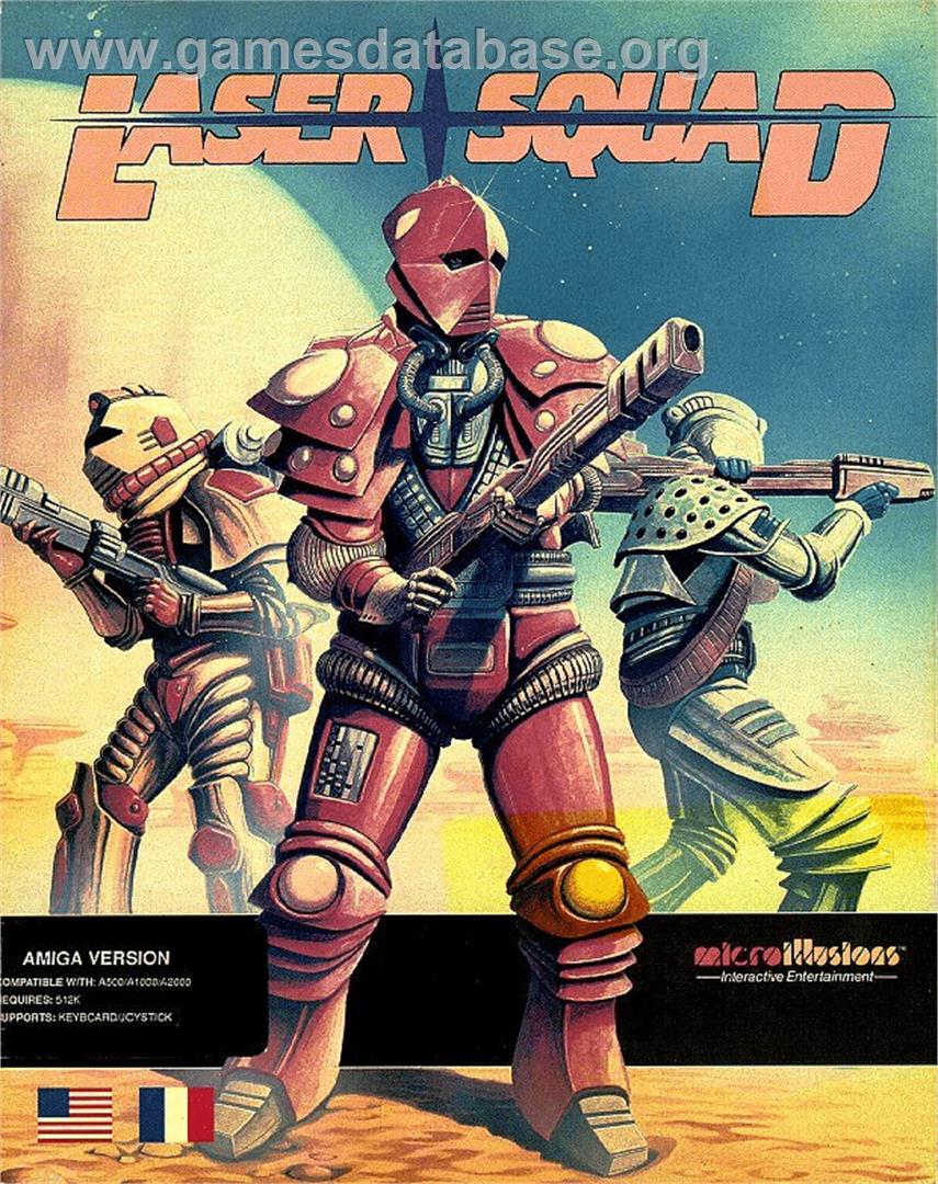Laser Squad - Commodore Amiga - Artwork - Box