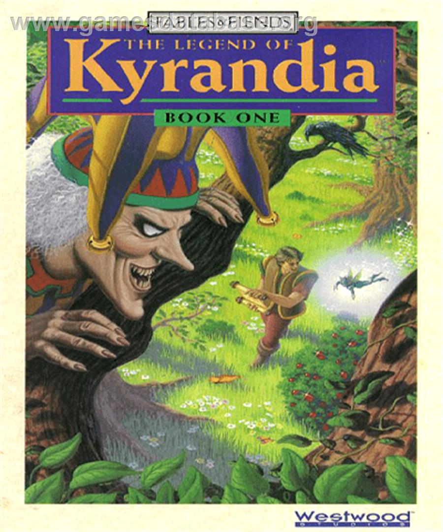 Legend of Kyrandia - Commodore Amiga - Artwork - Box