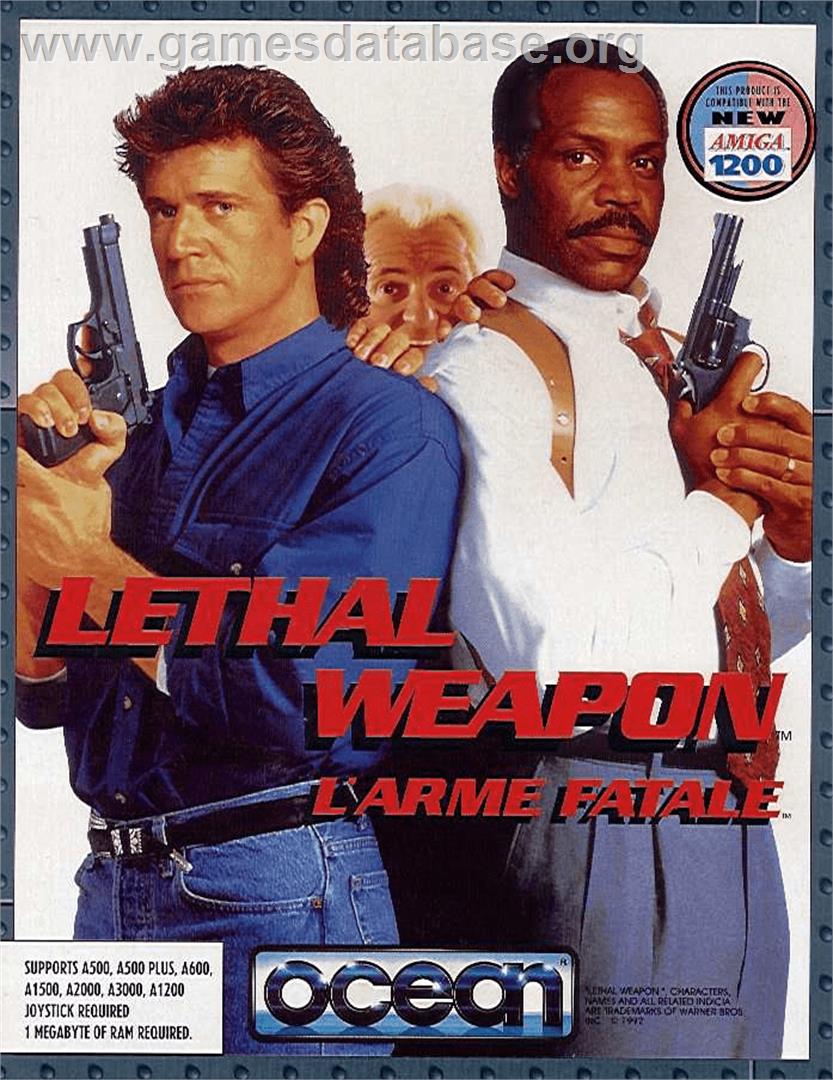 Lethal Weapon - Commodore Amiga - Artwork - Box