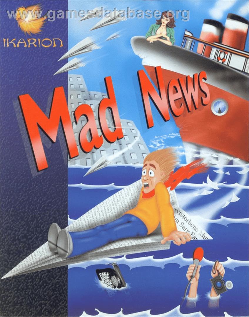 Mad News - Commodore Amiga - Artwork - Box