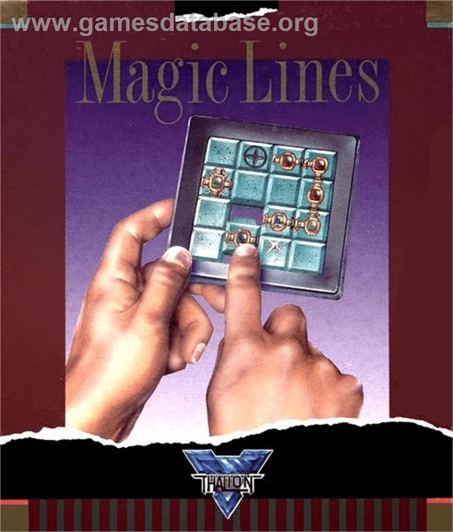 Magic Lines - Commodore Amiga - Artwork - Box