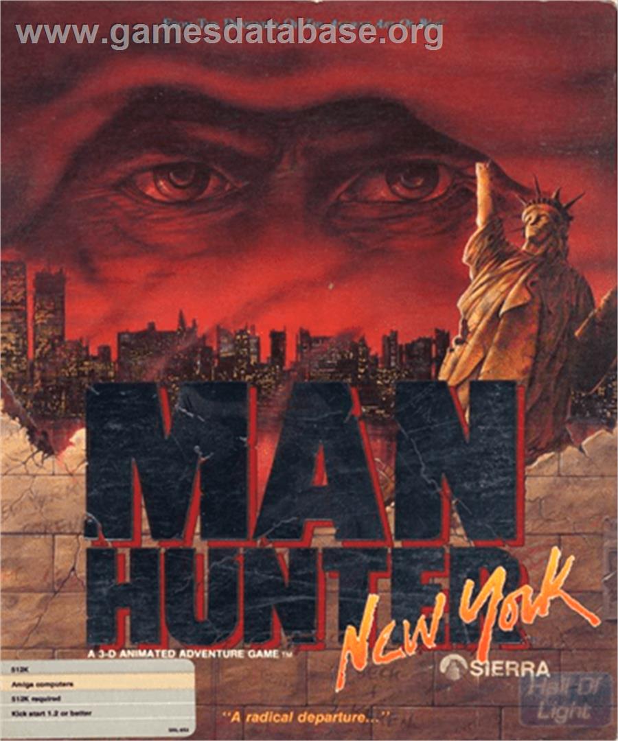 Manhunter: New York - Commodore Amiga - Artwork - Box