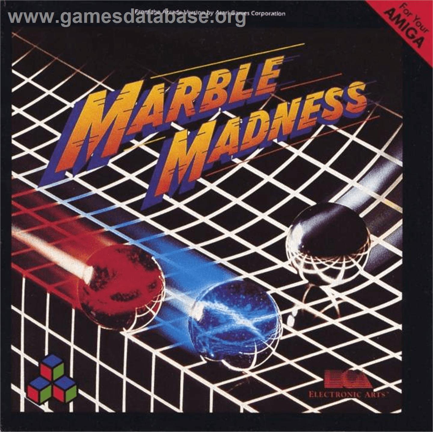 Marble Madness - Commodore Amiga - Artwork - Box