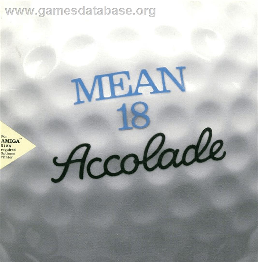 Mean 18 - Commodore Amiga - Artwork - Box