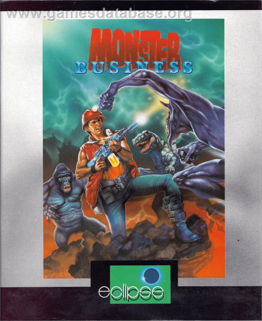 Monster Business - Commodore Amiga - Artwork - Box