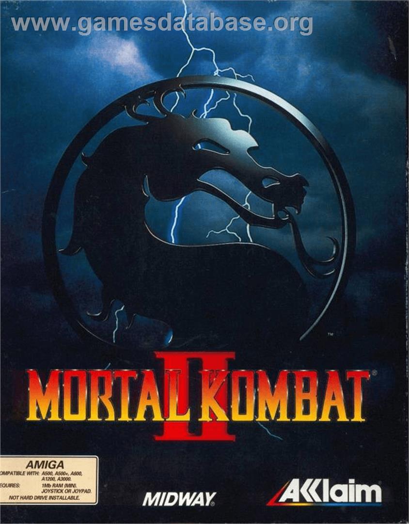 Mortal Kombat II - Commodore Amiga - Artwork - Box