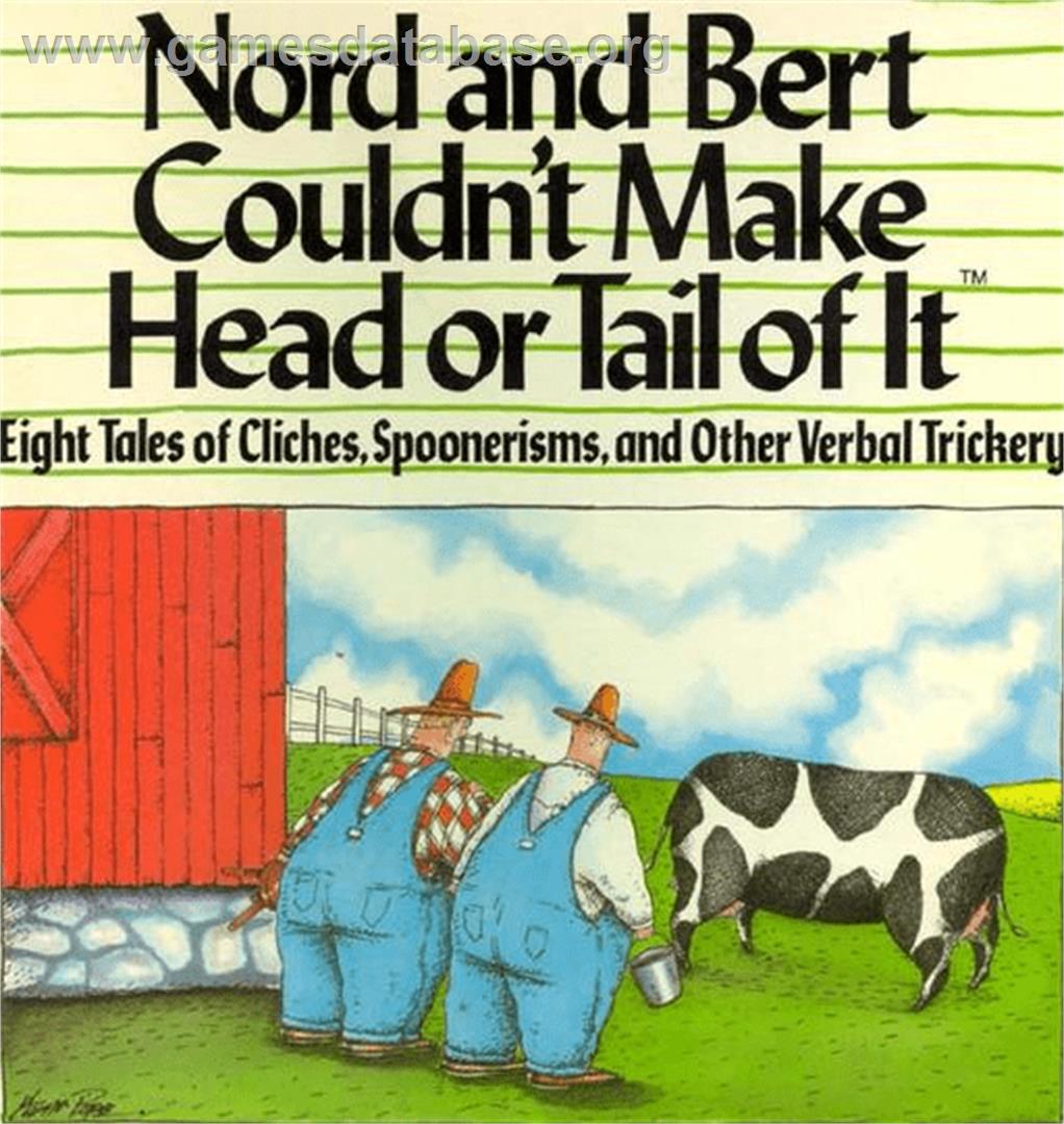Nord and Bert Couldn't Make Head or Tail of It - Commodore Amiga - Artwork - Box