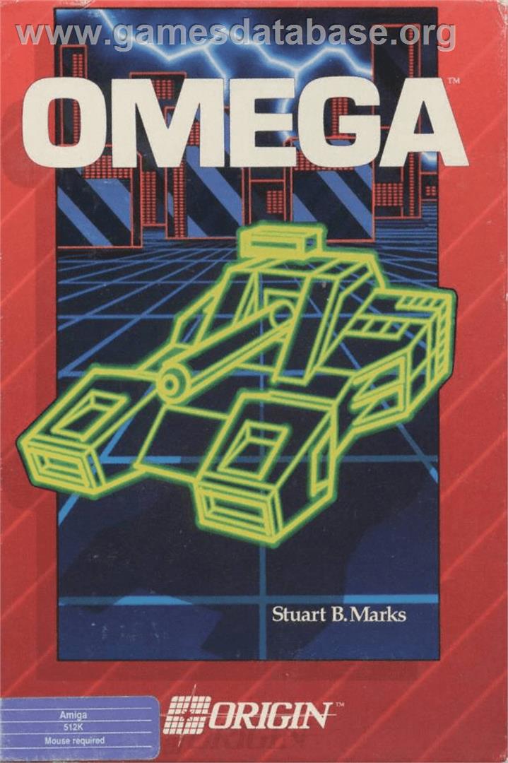 Omega - Commodore Amiga - Artwork - Box