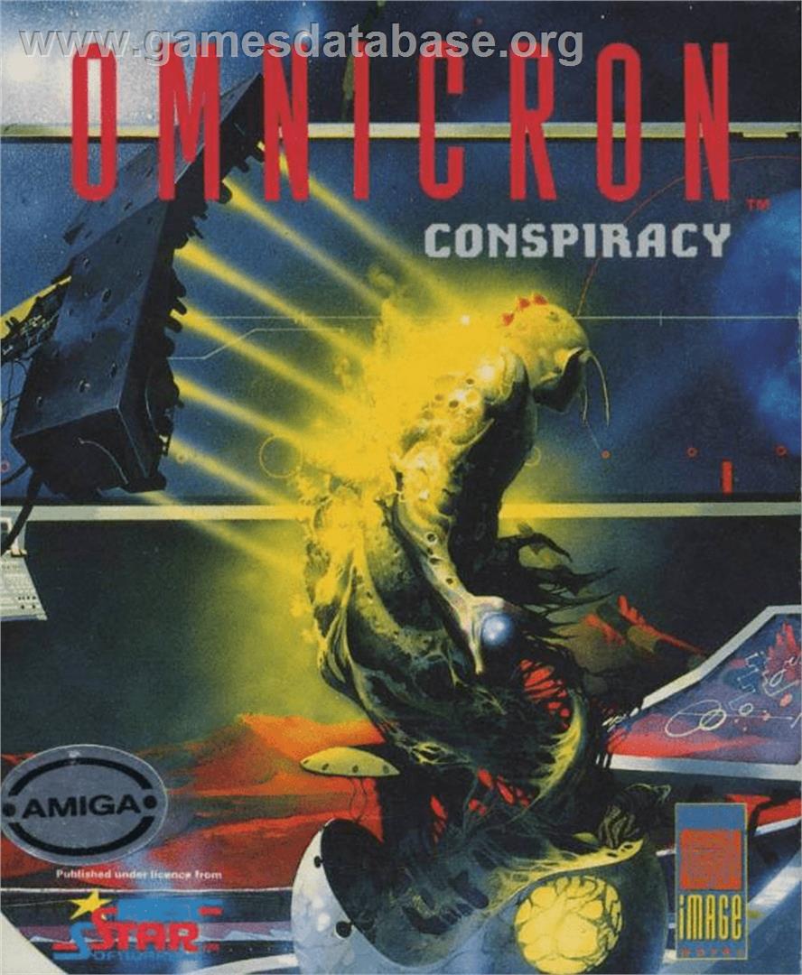 Omnicron Conspiracy - Commodore Amiga - Artwork - Box