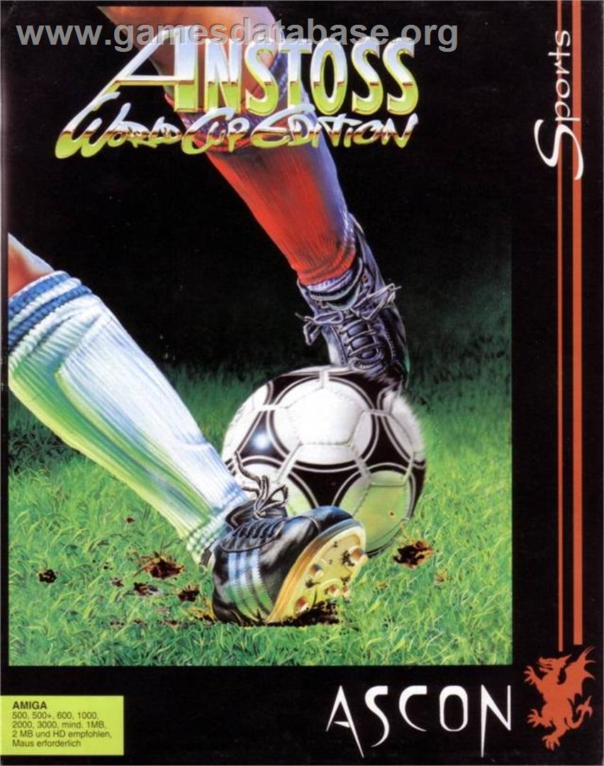 On the Ball: World Cup Edition - Commodore Amiga - Artwork - Box
