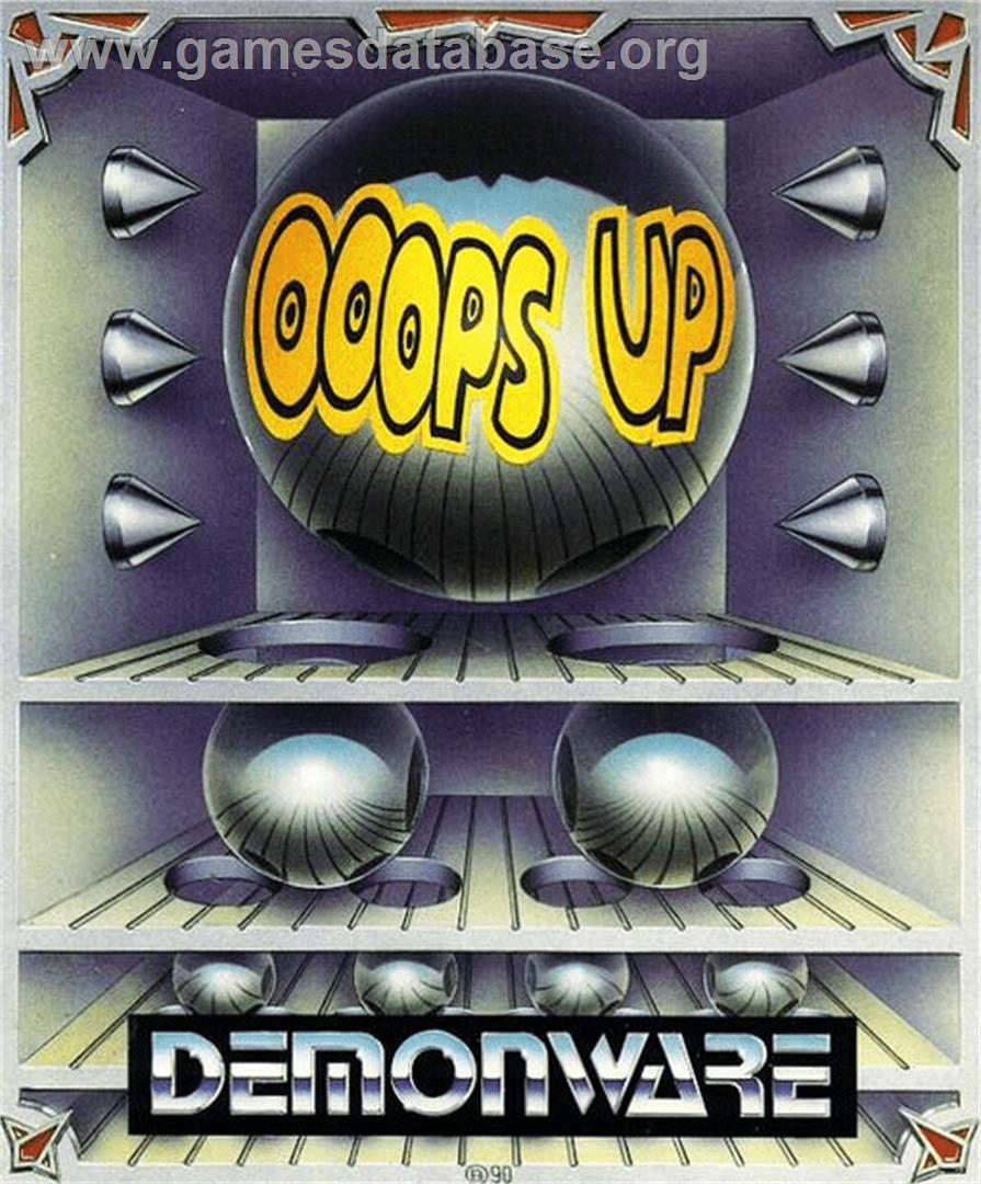 Ooops Up - Commodore Amiga - Artwork - Box