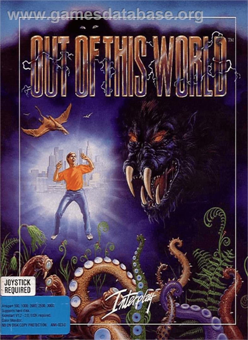 Out of This World - Commodore Amiga - Artwork - Box