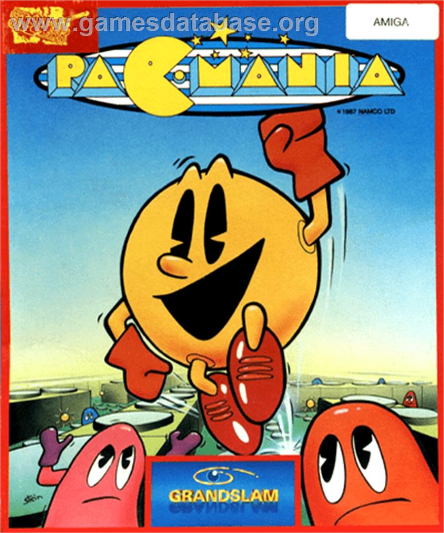 Pac-Mania - Commodore Amiga - Artwork - Box
