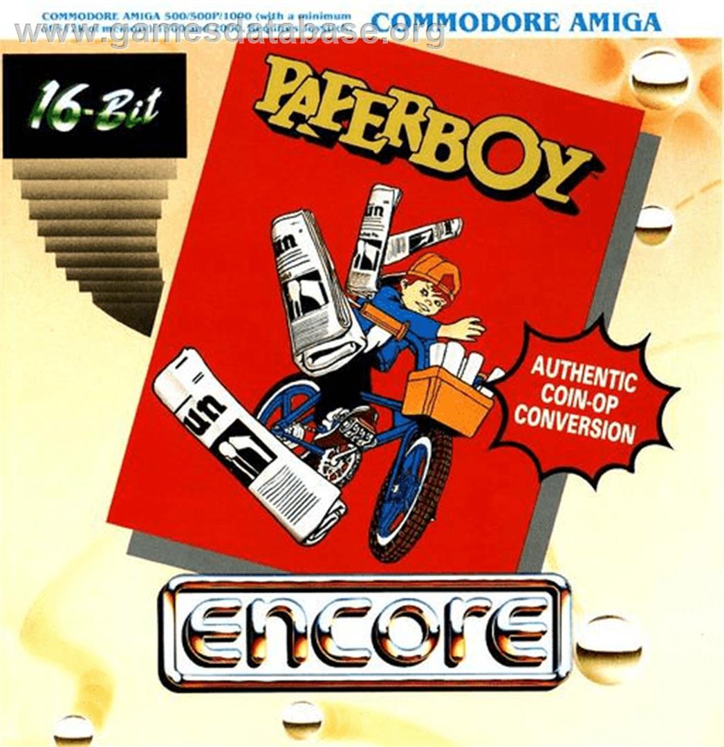 Paperboy - Commodore Amiga - Artwork - Box