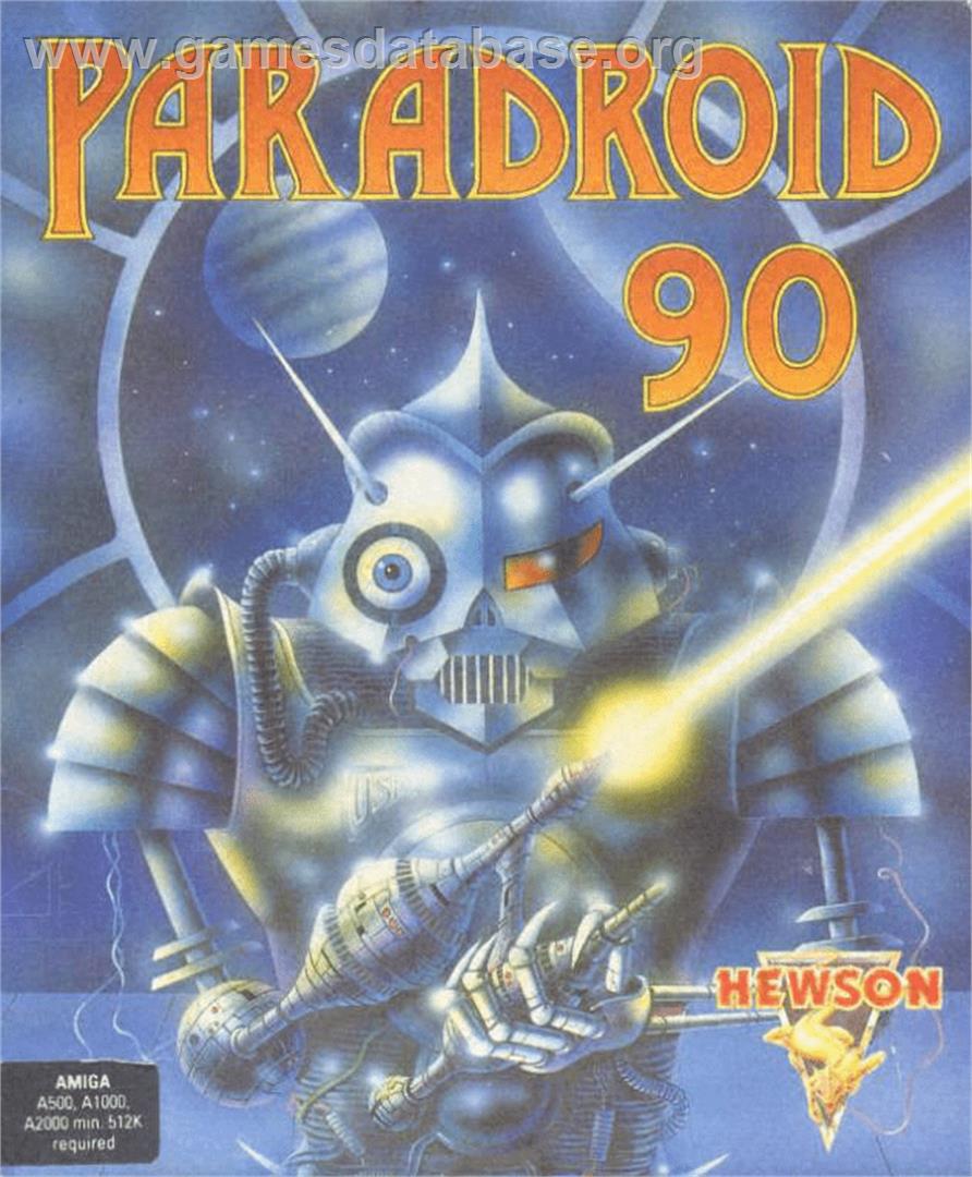 Paradroid 90 - Commodore Amiga - Artwork - Box