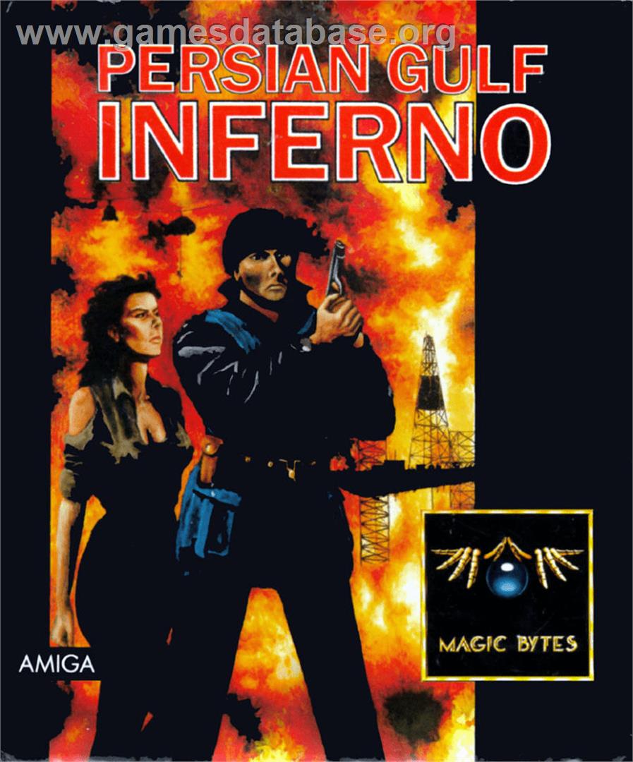 Persian Gulf Inferno - Commodore Amiga - Artwork - Box